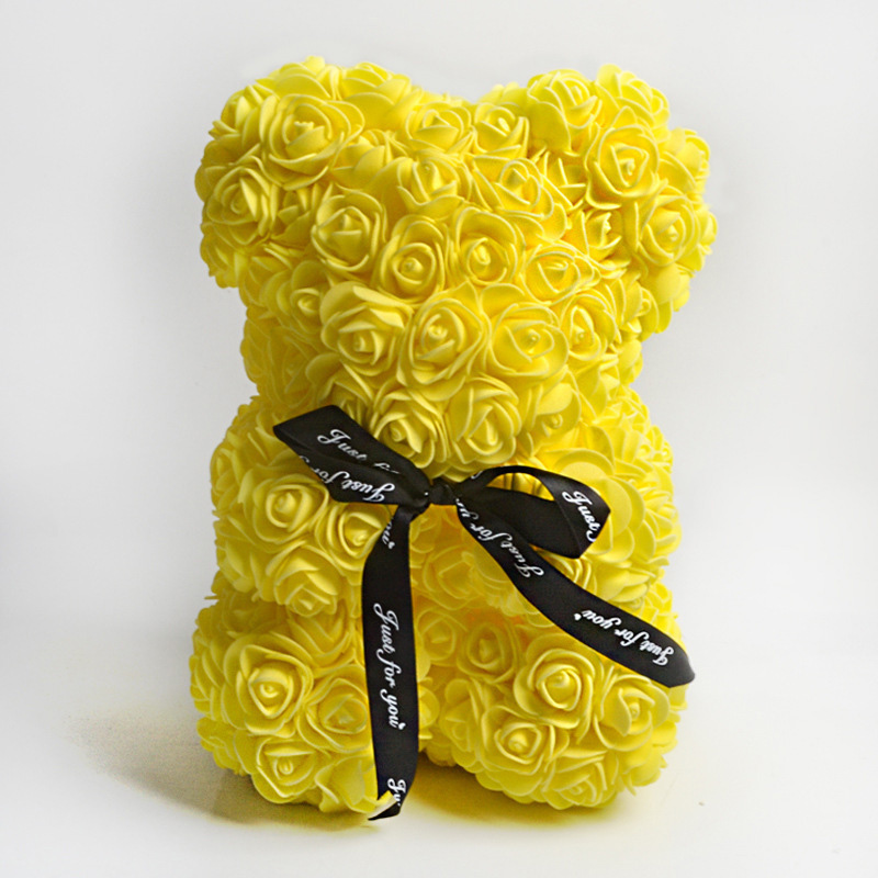 Rose Teddybaer gelb Rose Teddybaer gelb