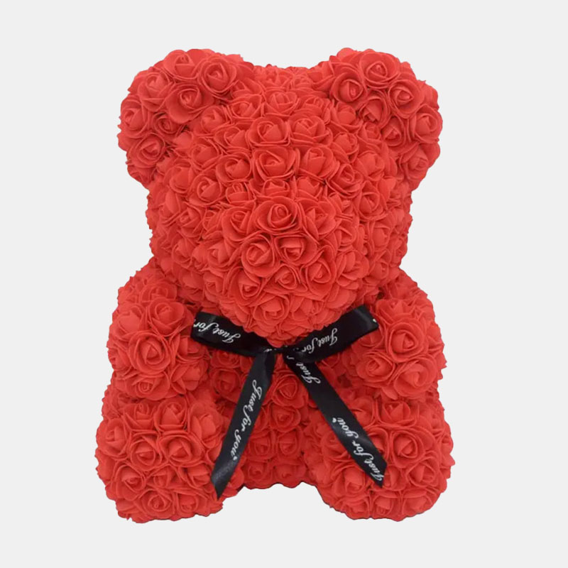 Rosen Teddybaer 35cm rot Rosen Teddybaer 35cm rot